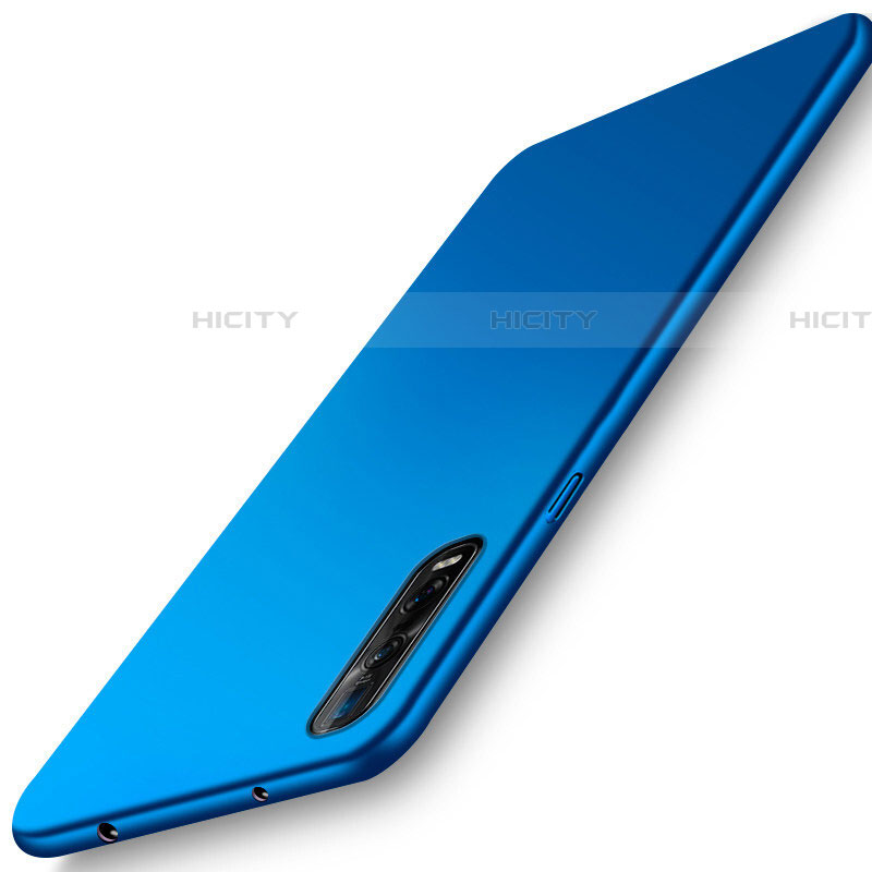 Funda Dura Plastico Rigida Carcasa Mate M01 para Oppo Find X2 Pro Azul