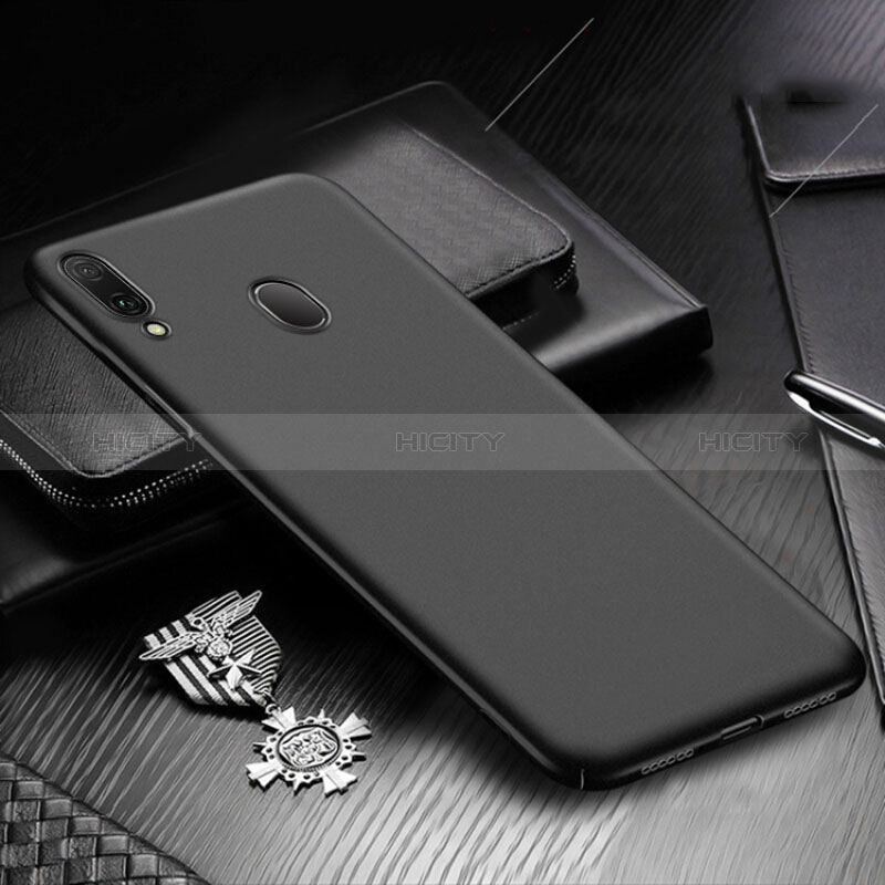 Funda Dura Plastico Rigida Carcasa Mate M01 para Samsung Galaxy A20 Negro