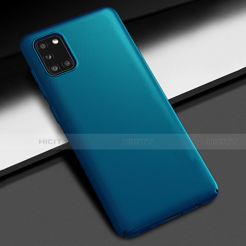 Funda Dura Plastico Rigida Carcasa Mate M01 para Samsung Galaxy A31 Azul