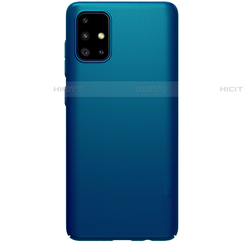 Funda Dura Plastico Rigida Carcasa Mate M01 para Samsung Galaxy A71 5G Azul
