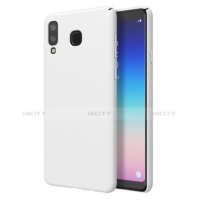 Funda Dura Plastico Rigida Carcasa Mate M01 para Samsung Galaxy A9 Star SM-G8850 Blanco