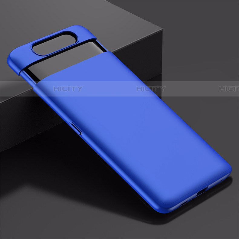 Funda Dura Plastico Rigida Carcasa Mate M01 para Samsung Galaxy A90 4G Azul