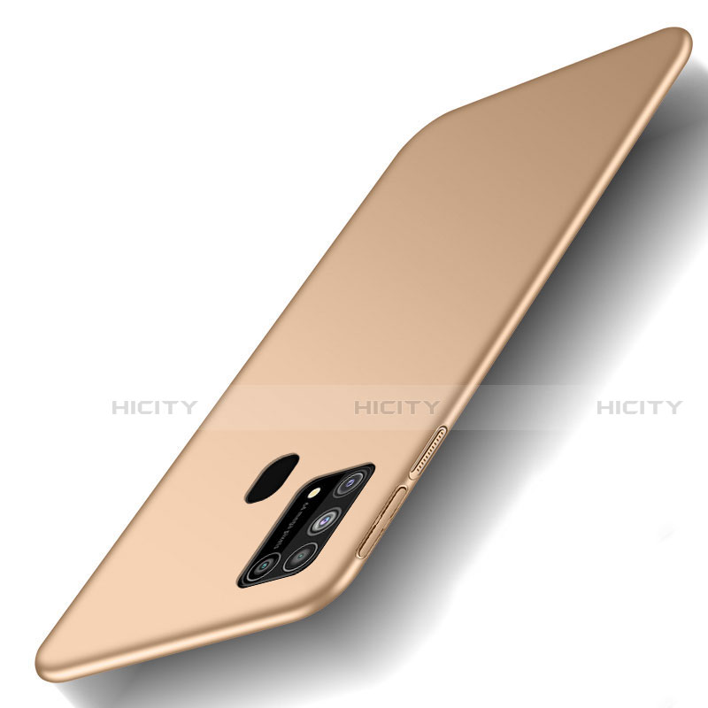 Funda Dura Plastico Rigida Carcasa Mate M01 para Samsung Galaxy M31 Oro
