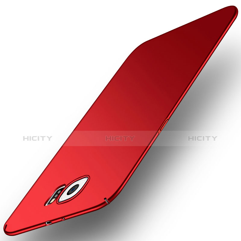 Funda Dura Plastico Rigida Carcasa Mate M01 para Samsung Galaxy S6 Duos SM-G920F G9200 Rojo