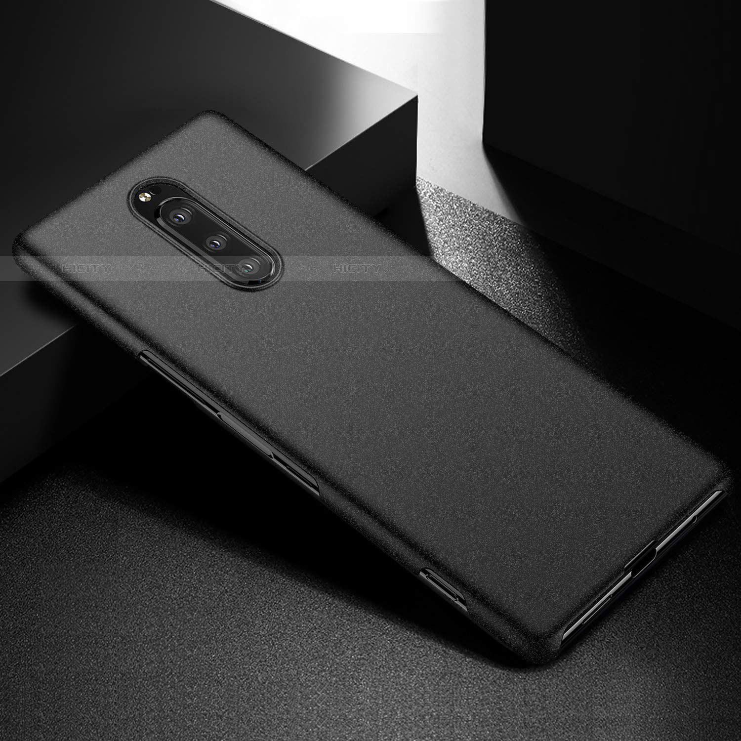 Funda Dura Plastico Rigida Carcasa Mate M01 para Sony Xperia 1