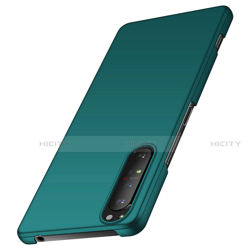 Funda Dura Plastico Rigida Carcasa Mate M01 para Sony Xperia 1 II Verde