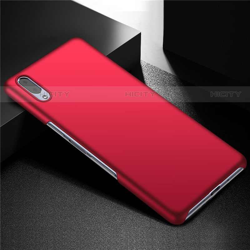 Funda Dura Plastico Rigida Carcasa Mate M01 para Sony Xperia L3 Rojo