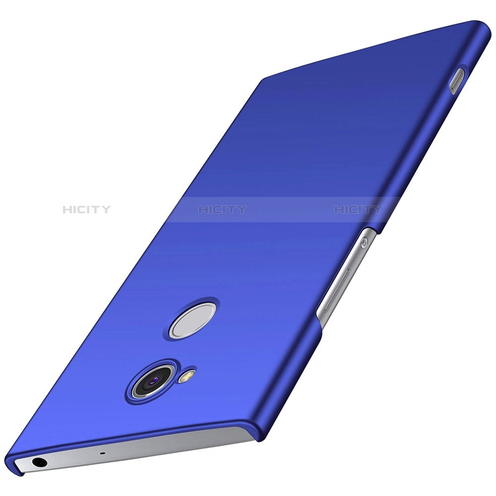 Funda Dura Plastico Rigida Carcasa Mate M01 para Sony Xperia XA2 Plus Azul