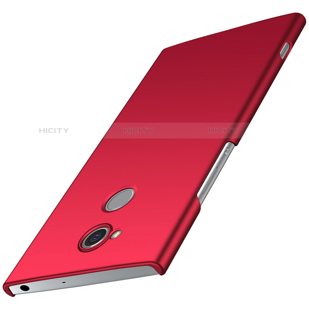 Funda Dura Plastico Rigida Carcasa Mate M01 para Sony Xperia XA2 Plus Rojo