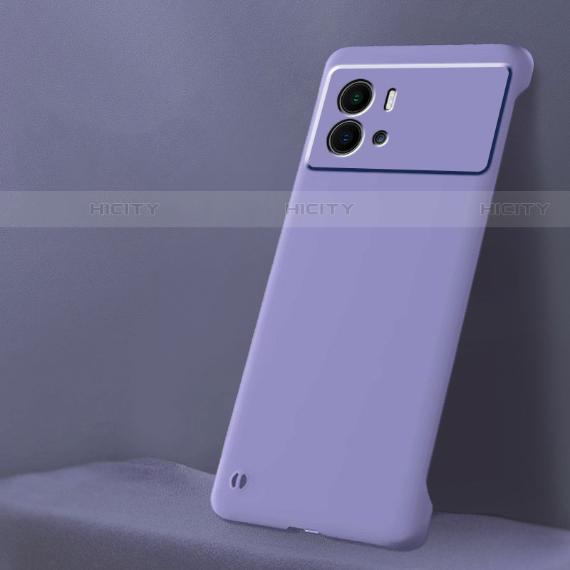 Funda Dura Plastico Rigida Carcasa Mate M01 para Vivo iQOO 9 Pro 5G Purpura Claro