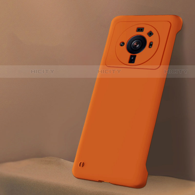Funda Dura Plastico Rigida Carcasa Mate M01 para Xiaomi Mi 12 Ultra 5G Naranja