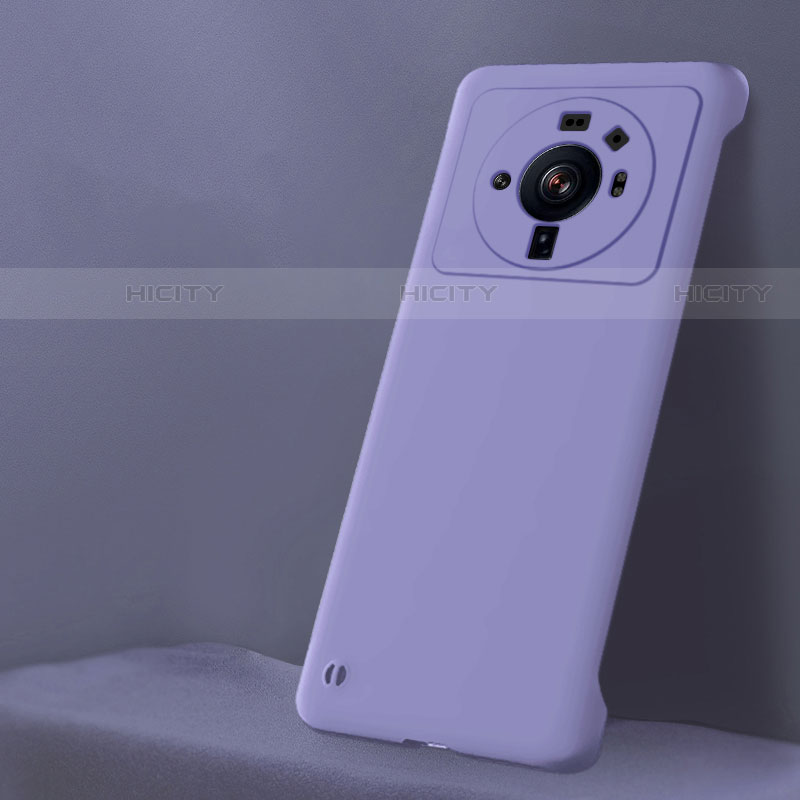 Funda Dura Plastico Rigida Carcasa Mate M01 para Xiaomi Mi 12 Ultra 5G Purpura Claro