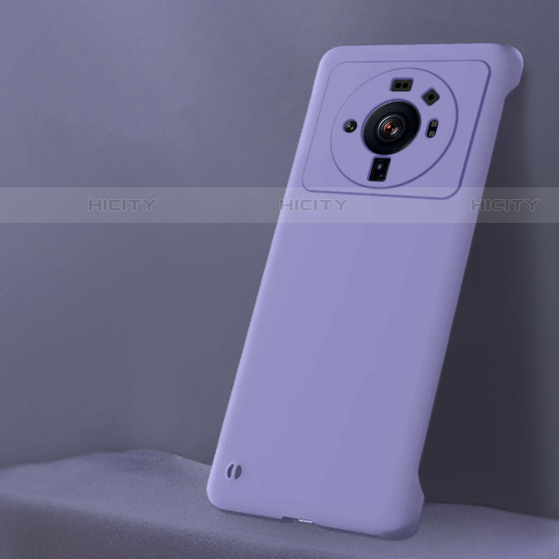 Funda Dura Plastico Rigida Carcasa Mate M01 para Xiaomi Mi 12S Ultra 5G Purpura Claro
