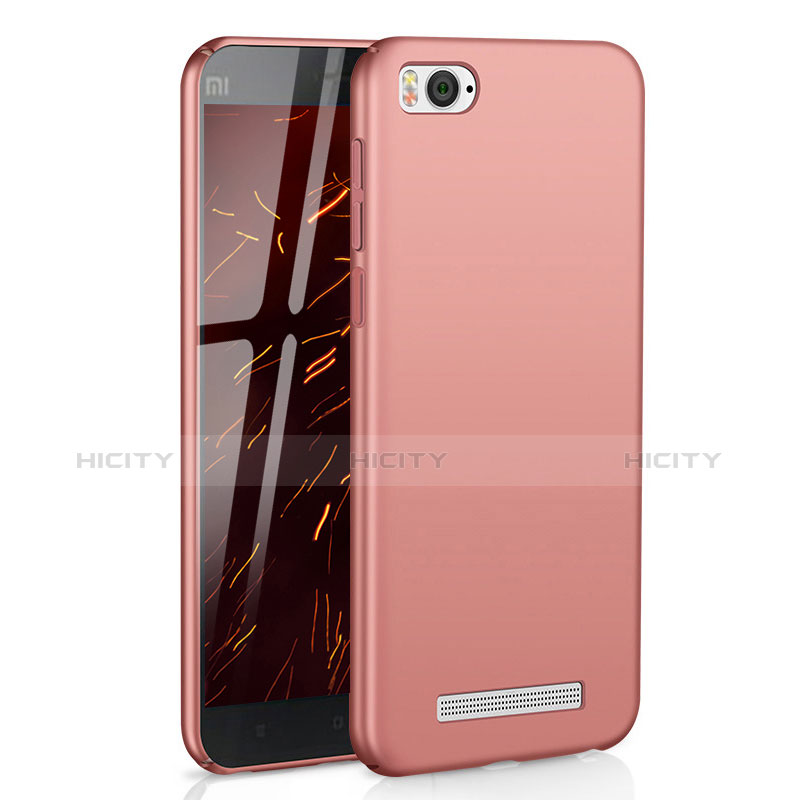 Funda Dura Plastico Rigida Carcasa Mate M01 para Xiaomi Mi 4C Oro Rosa