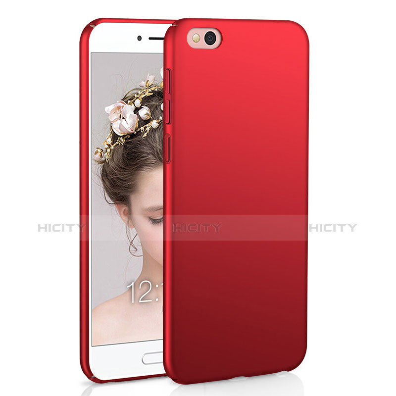 Funda Dura Plastico Rigida Carcasa Mate M01 para Xiaomi Mi 5C Rojo