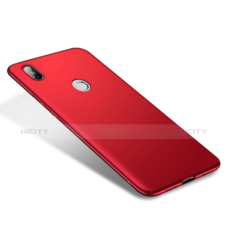 Funda Dura Plastico Rigida Carcasa Mate M01 para Xiaomi Mi 8 Rojo