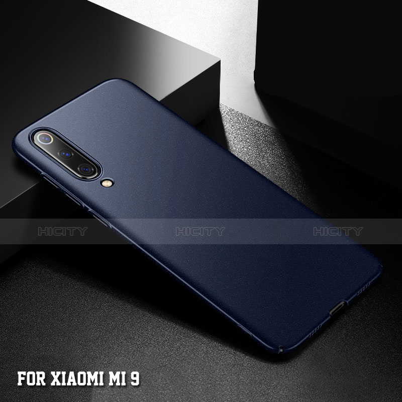 Funda Dura Plastico Rigida Carcasa Mate M01 para Xiaomi Mi 9 Pro Azul