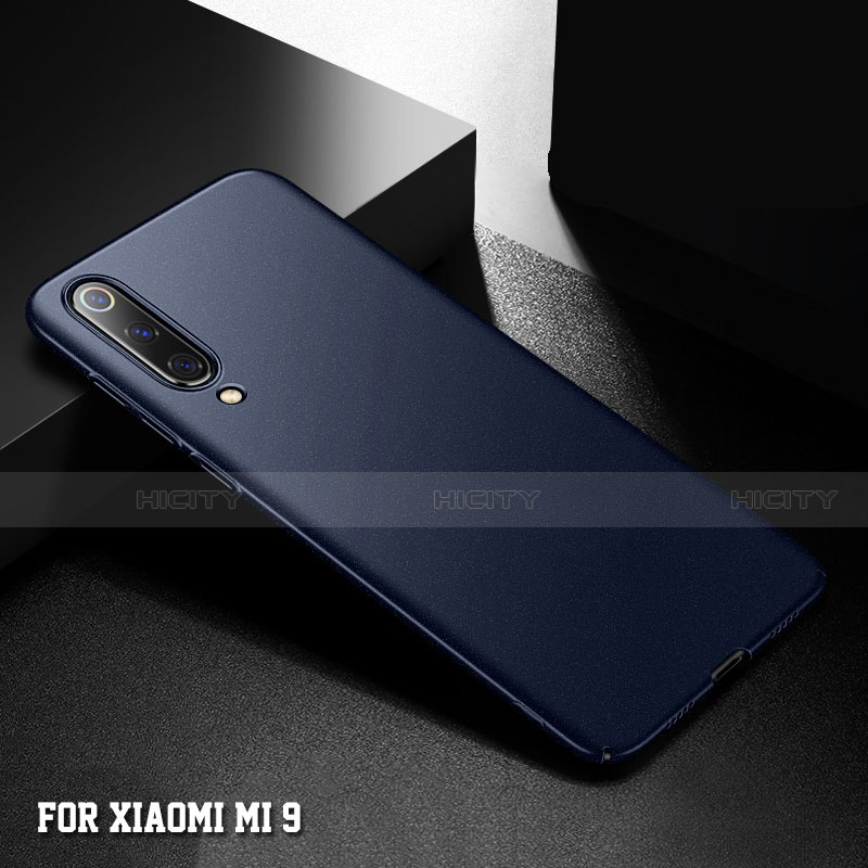 Funda Dura Plastico Rigida Carcasa Mate M01 para Xiaomi Mi A3 Lite Azul