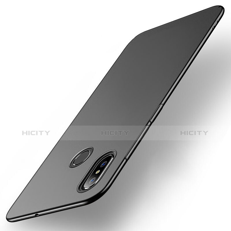 Funda Dura Plastico Rigida Carcasa Mate M01 para Xiaomi Mi Max 3 Negro