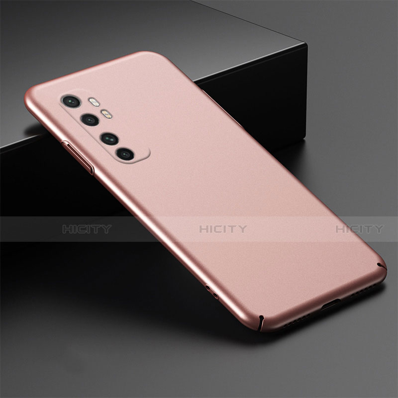 Funda Dura Plastico Rigida Carcasa Mate M01 para Xiaomi Mi Note 10 Lite Oro Rosa