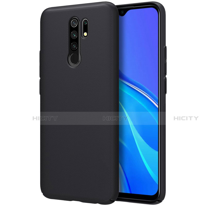 Funda Dura Plastico Rigida Carcasa Mate M01 para Xiaomi Redmi 9 Prime India Negro