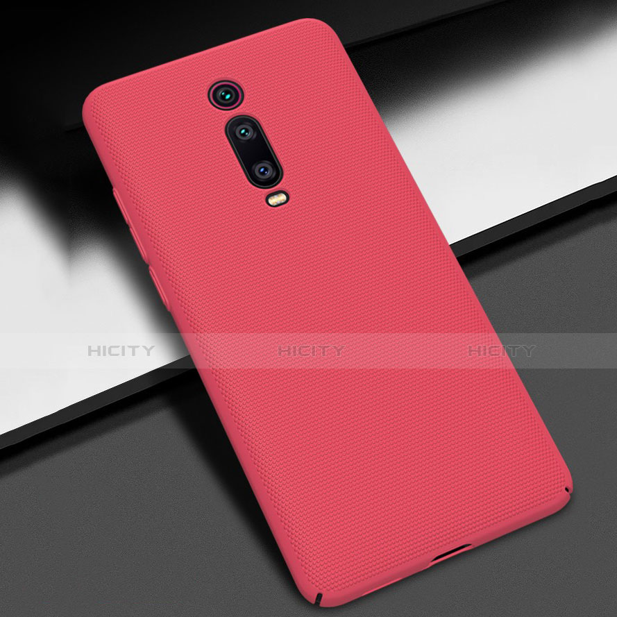 Funda Dura Plastico Rigida Carcasa Mate M01 para Xiaomi Redmi K20 Pro Rojo