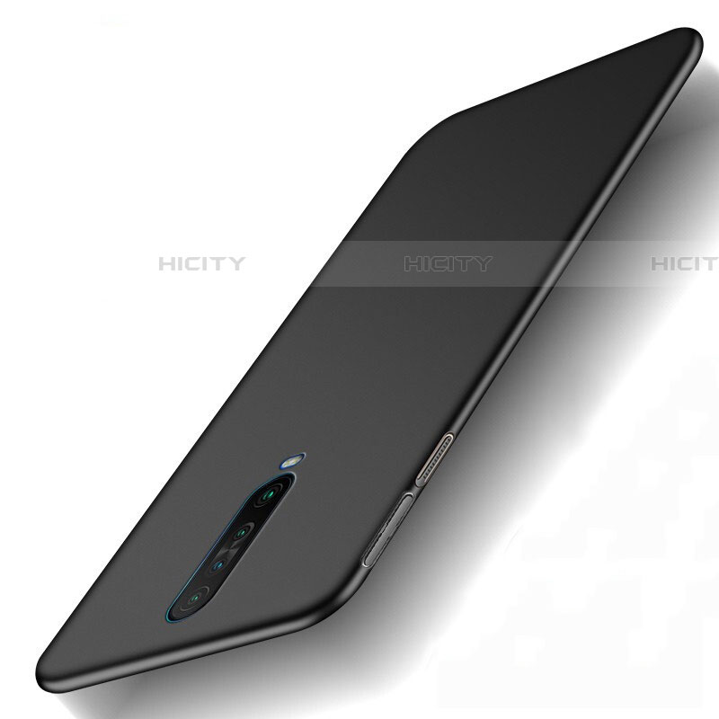 Funda Dura Plastico Rigida Carcasa Mate M01 para Xiaomi Redmi K30i 5G Negro