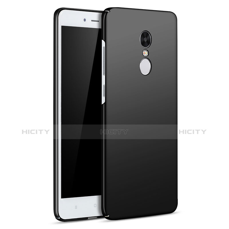 Funda Dura Plastico Rigida Carcasa Mate M01 para Xiaomi Redmi Note 4 Standard Edition Negro