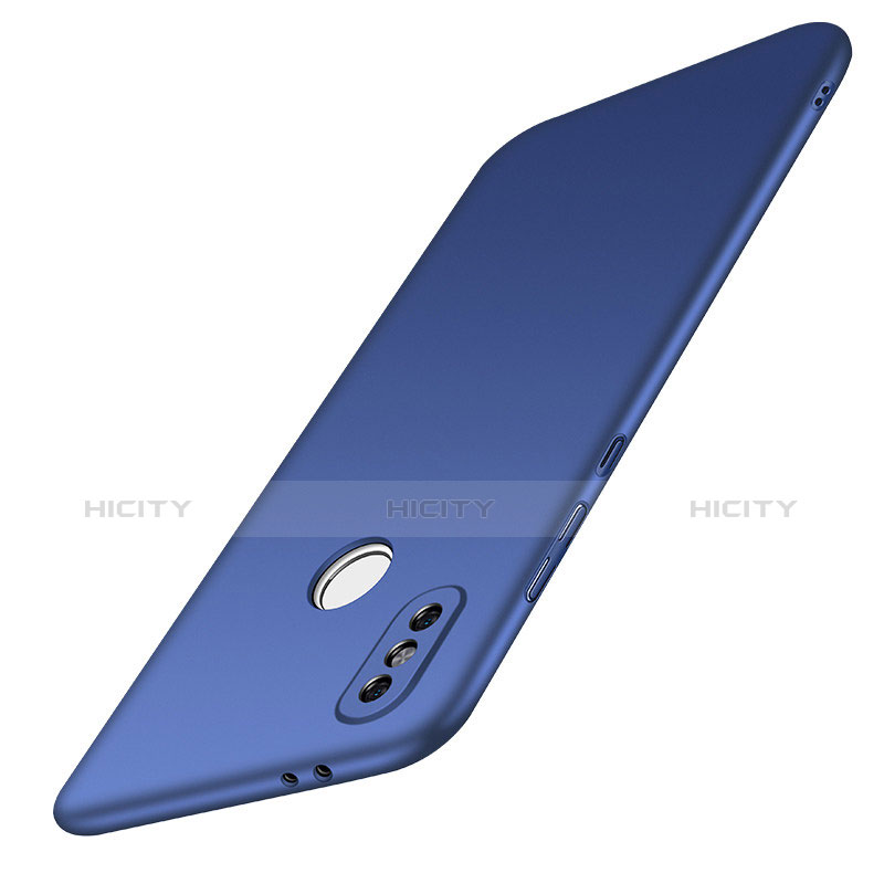 Funda Dura Plastico Rigida Carcasa Mate M01 para Xiaomi Redmi Note 5 Azul