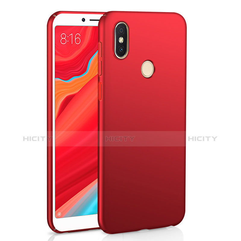 Funda Dura Plastico Rigida Carcasa Mate M01 para Xiaomi Redmi Y2 Rojo