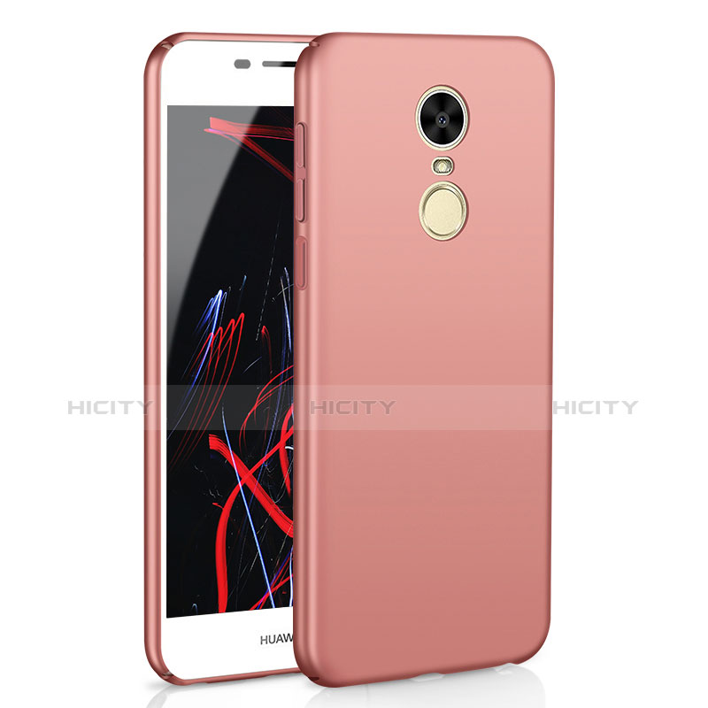 Funda Dura Plastico Rigida Carcasa Mate M02 para Huawei Enjoy 6 Oro Rosa