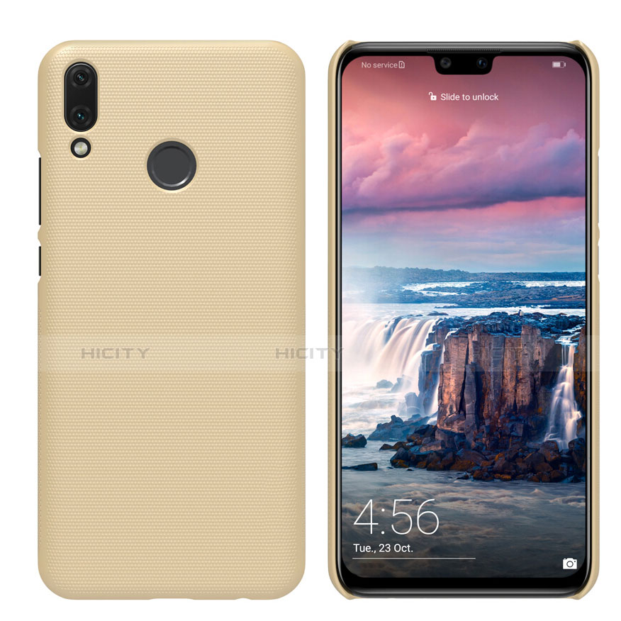 Funda Dura Plastico Rigida Carcasa Mate M02 para Huawei Enjoy 9 Plus Oro