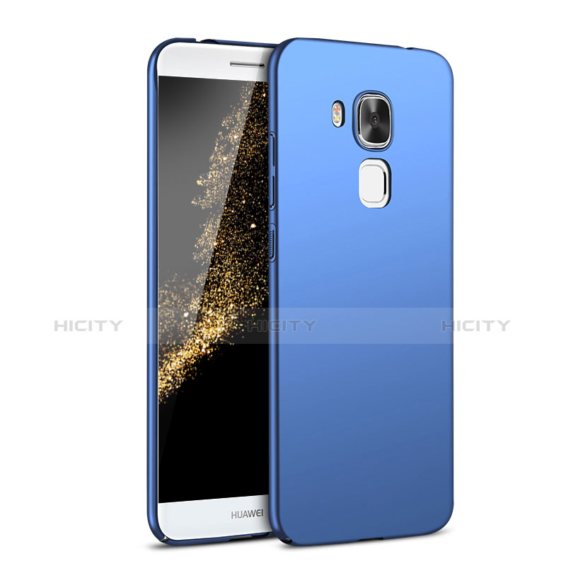 Funda Dura Plastico Rigida Carcasa Mate M02 para Huawei G9 Plus Azul