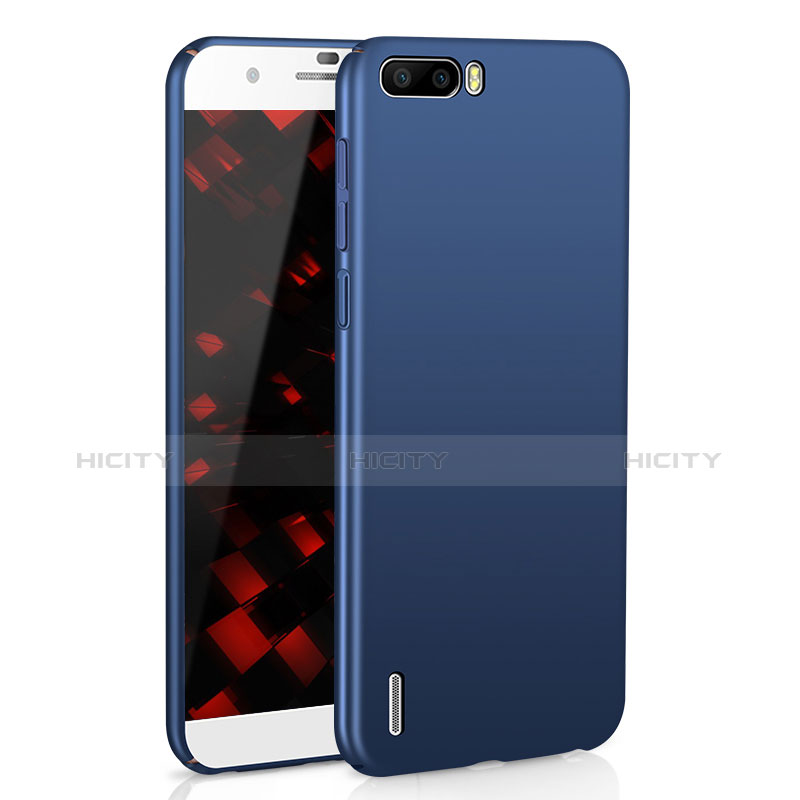 Funda Dura Plastico Rigida Carcasa Mate M02 para Huawei Honor 6 Plus Azul