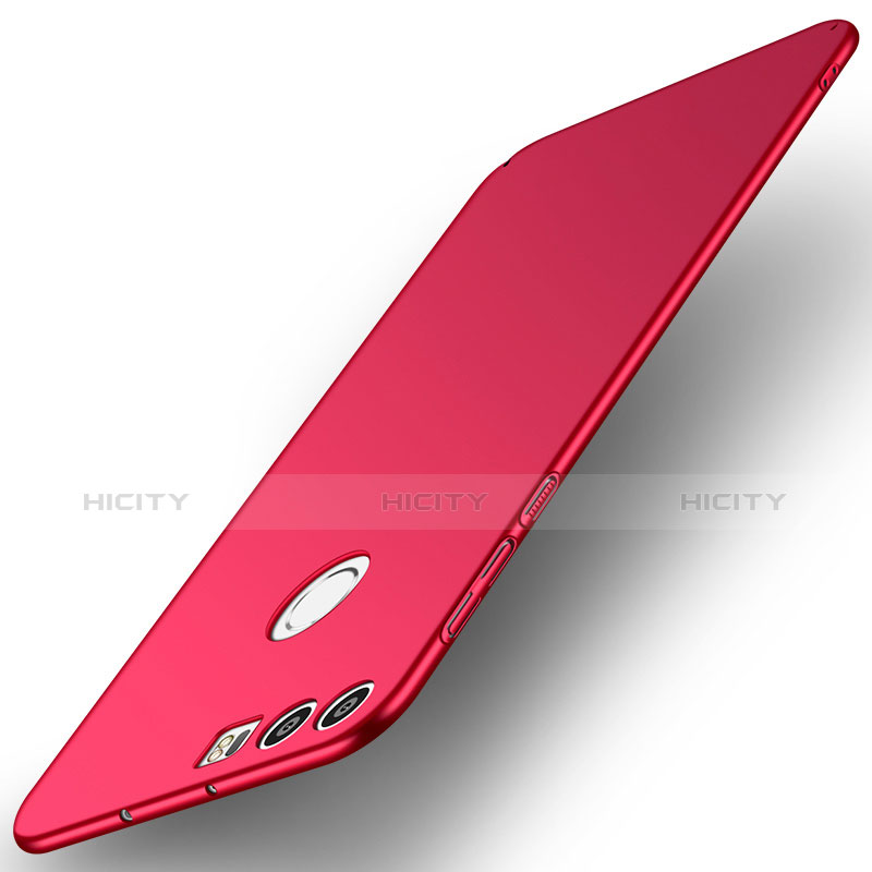 Funda Dura Plastico Rigida Carcasa Mate M02 para Huawei Honor 8 Rojo