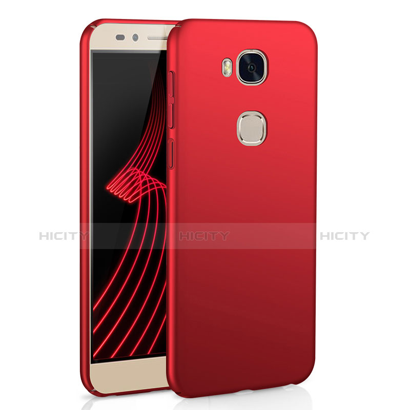 Funda Dura Plastico Rigida Carcasa Mate M02 para Huawei Honor Play 5X Rojo