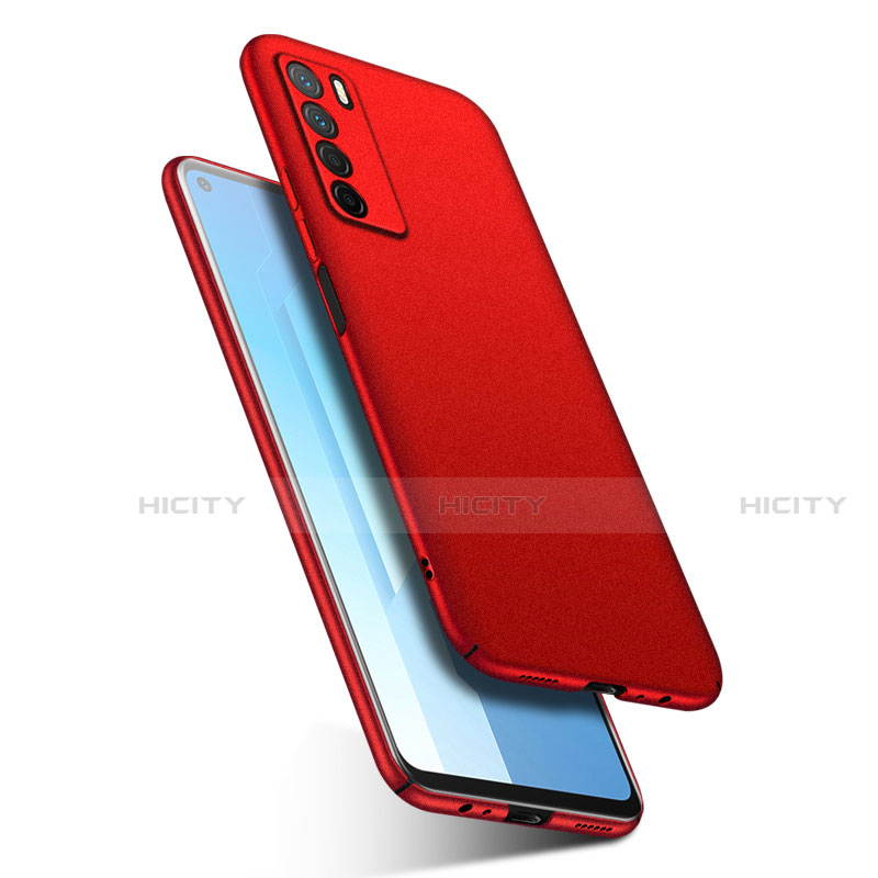 Funda Dura Plastico Rigida Carcasa Mate M02 para Huawei Honor Play4 5G Rojo