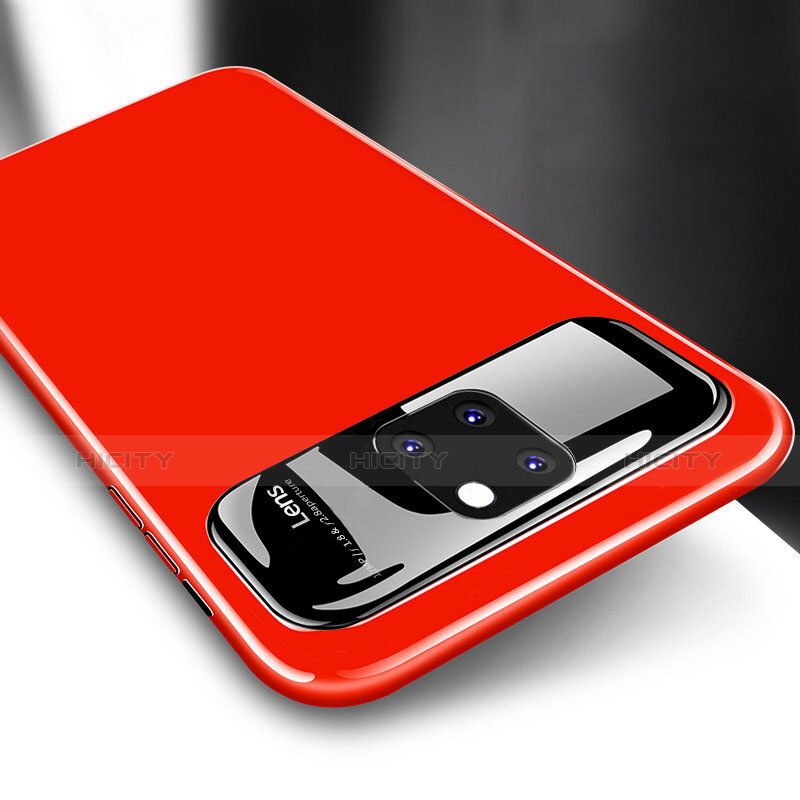 Funda Dura Plastico Rigida Carcasa Mate M02 para Huawei Mate 20 Pro Rojo
