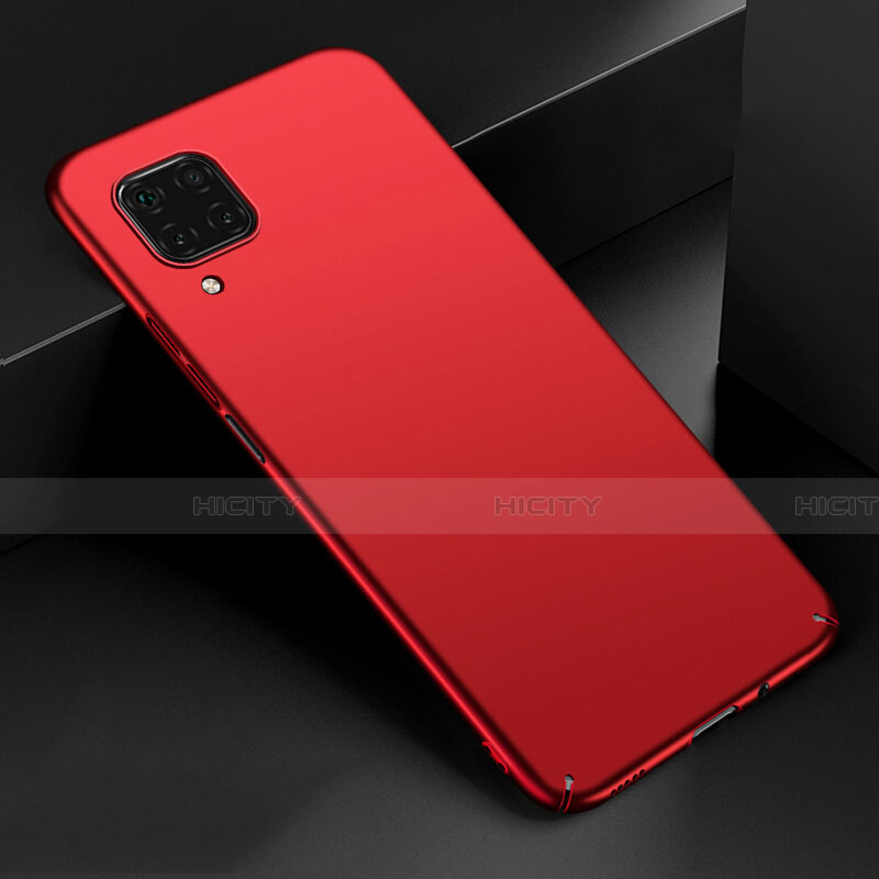 Funda Dura Plastico Rigida Carcasa Mate M02 para Huawei Nova 7i Rojo