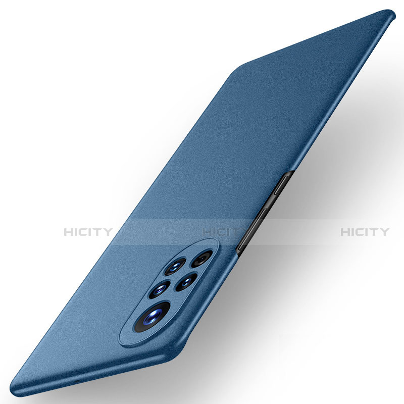 Funda Dura Plastico Rigida Carcasa Mate M02 para Huawei Nova 8 5G Azul