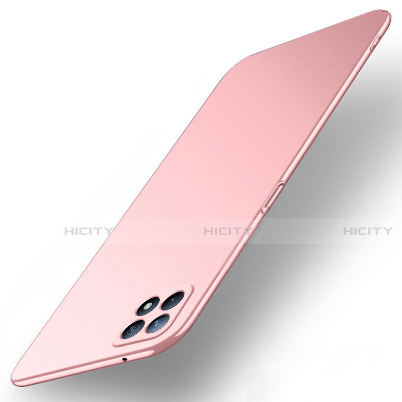 Funda Dura Plastico Rigida Carcasa Mate M02 para Oppo Reno4 SE 5G Oro Rosa