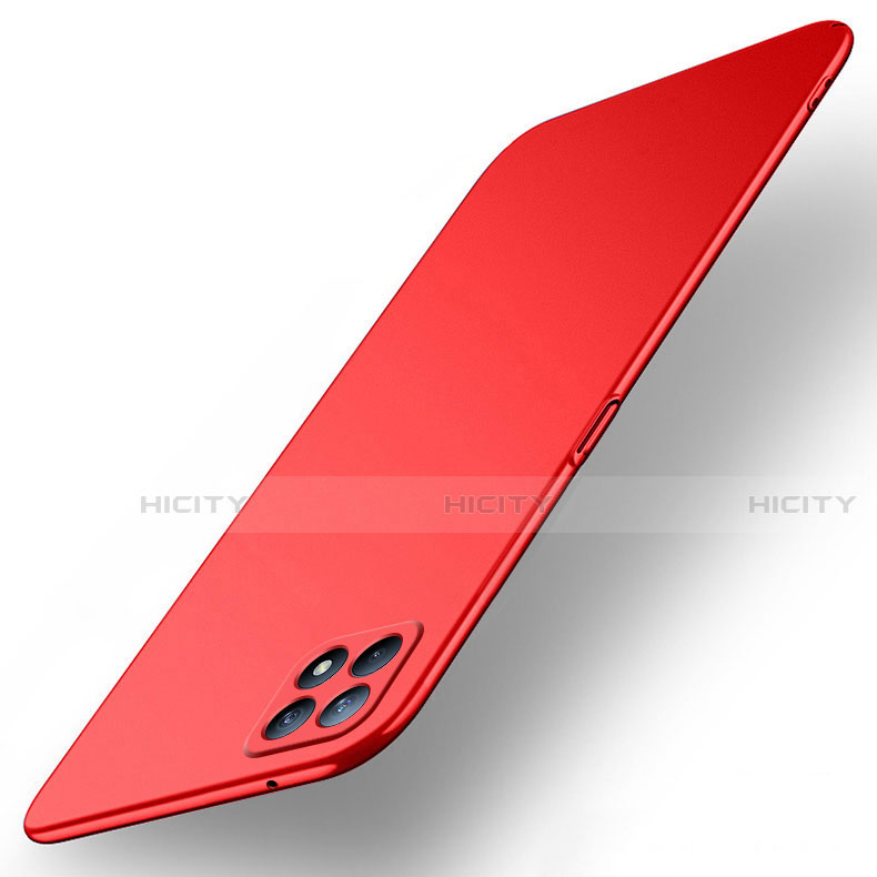 Funda Dura Plastico Rigida Carcasa Mate M02 para Oppo Reno4 SE 5G Rojo