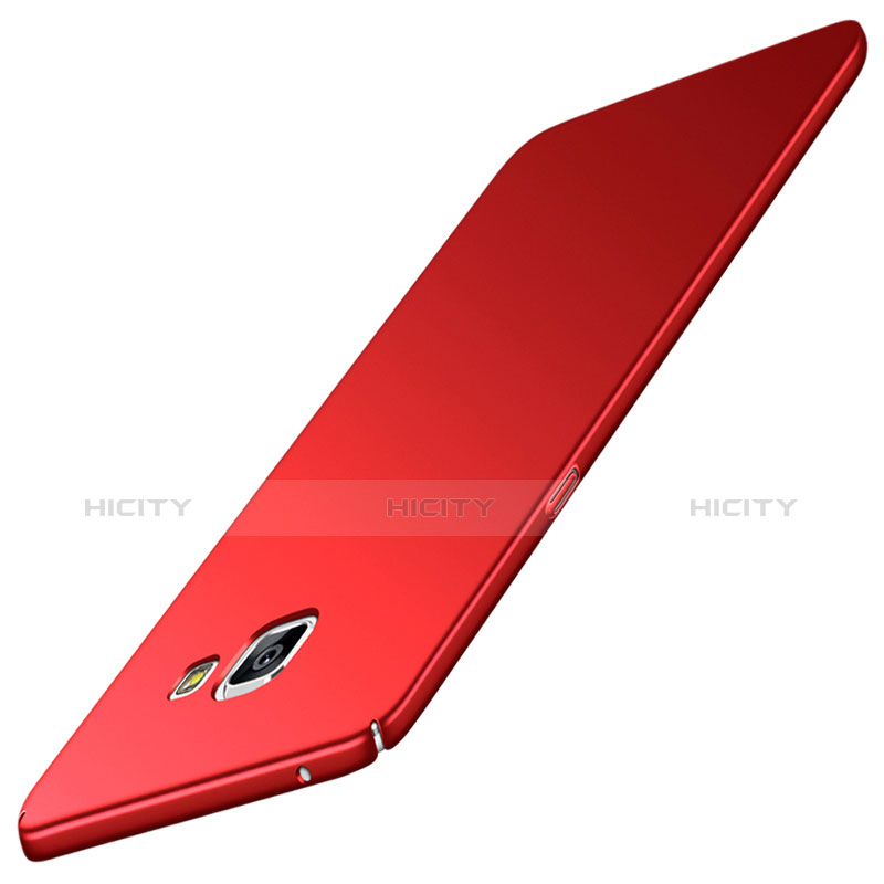 Funda Dura Plastico Rigida Carcasa Mate M02 para Samsung Galaxy A5 (2016) SM-A510F Rojo