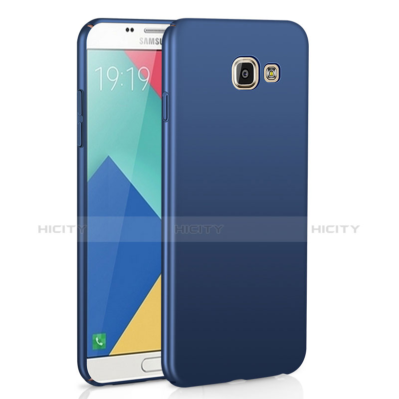 Funda Dura Plastico Rigida Carcasa Mate M02 para Samsung Galaxy A9 (2016) A9000 Azul