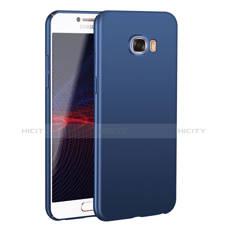 Funda Dura Plastico Rigida Carcasa Mate M02 para Samsung Galaxy C5 SM-C5000 Azul