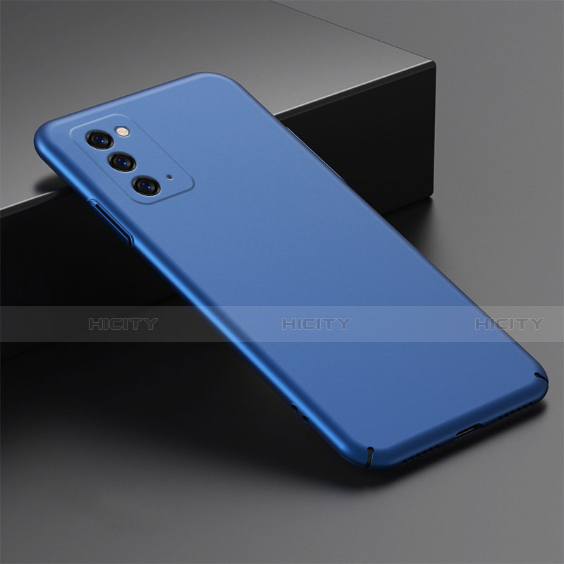 Funda Dura Plastico Rigida Carcasa Mate M02 para Samsung Galaxy Note 20 5G Azul