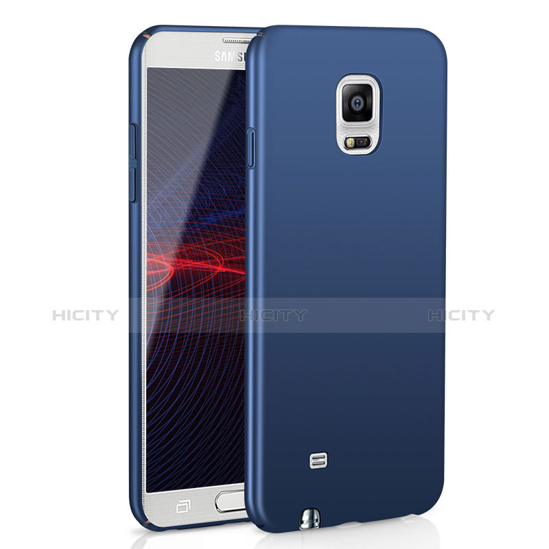 Funda Dura Plastico Rigida Carcasa Mate M02 para Samsung Galaxy Note 4 SM-N910F Azul