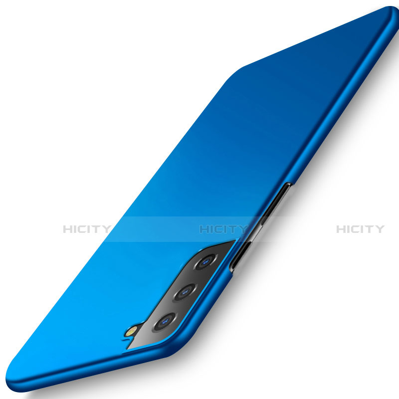 Funda Dura Plastico Rigida Carcasa Mate M02 para Samsung Galaxy S21 5G Azul