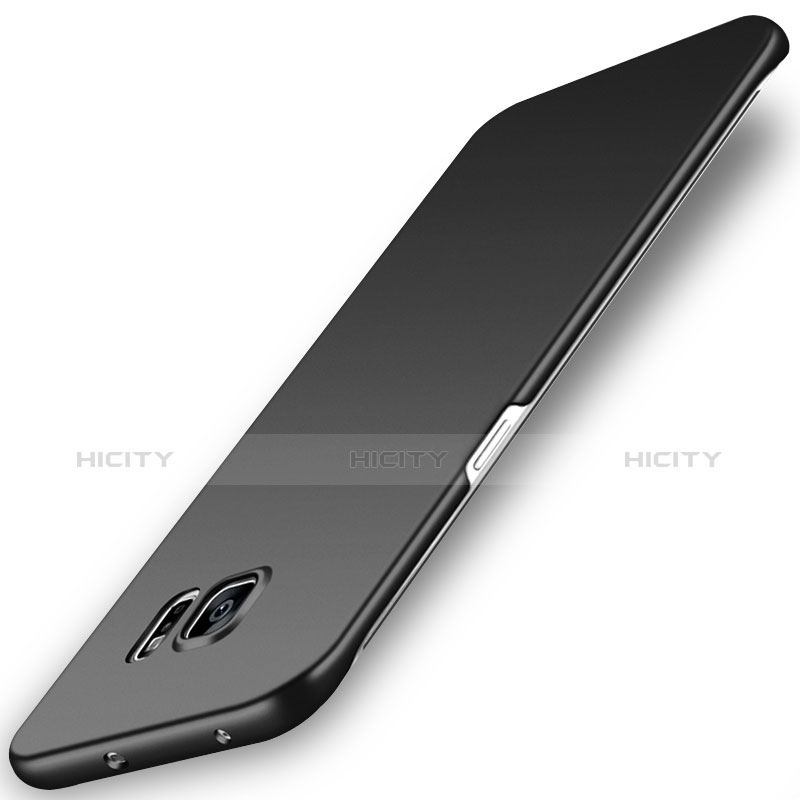 Funda Dura Plastico Rigida Carcasa Mate M02 para Samsung Galaxy S6 Edge SM-G925 Negro