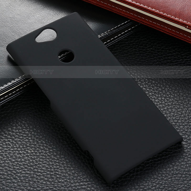 Funda Dura Plastico Rigida Carcasa Mate M02 para Sony Xperia XA2 Plus Negro